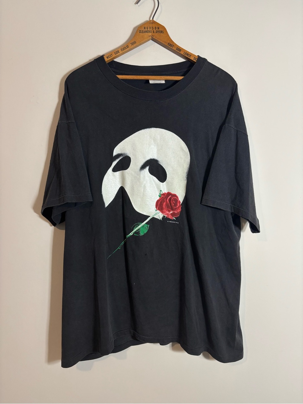Vintage Phantom of The Opera TShirt XL Single Stitch 1986